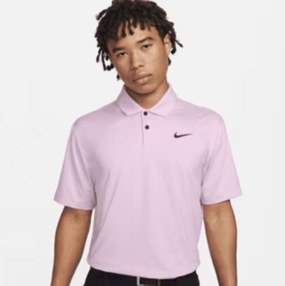 Nike Men's Soft Lavender Polo ShirtNike Dri-FIT Tour Polo de Golf Sólido Xl